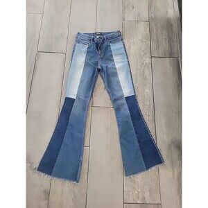 Hollister Women's Size 5R Jeans Curvy High-Rise, Vintage Flare, Blue Size 5